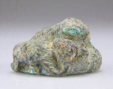 A BRONZE WEIGHT, HAN DYNASTY