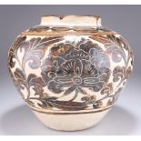 A JIN DYNASTY CIZHOU SGRAFFITO JAR