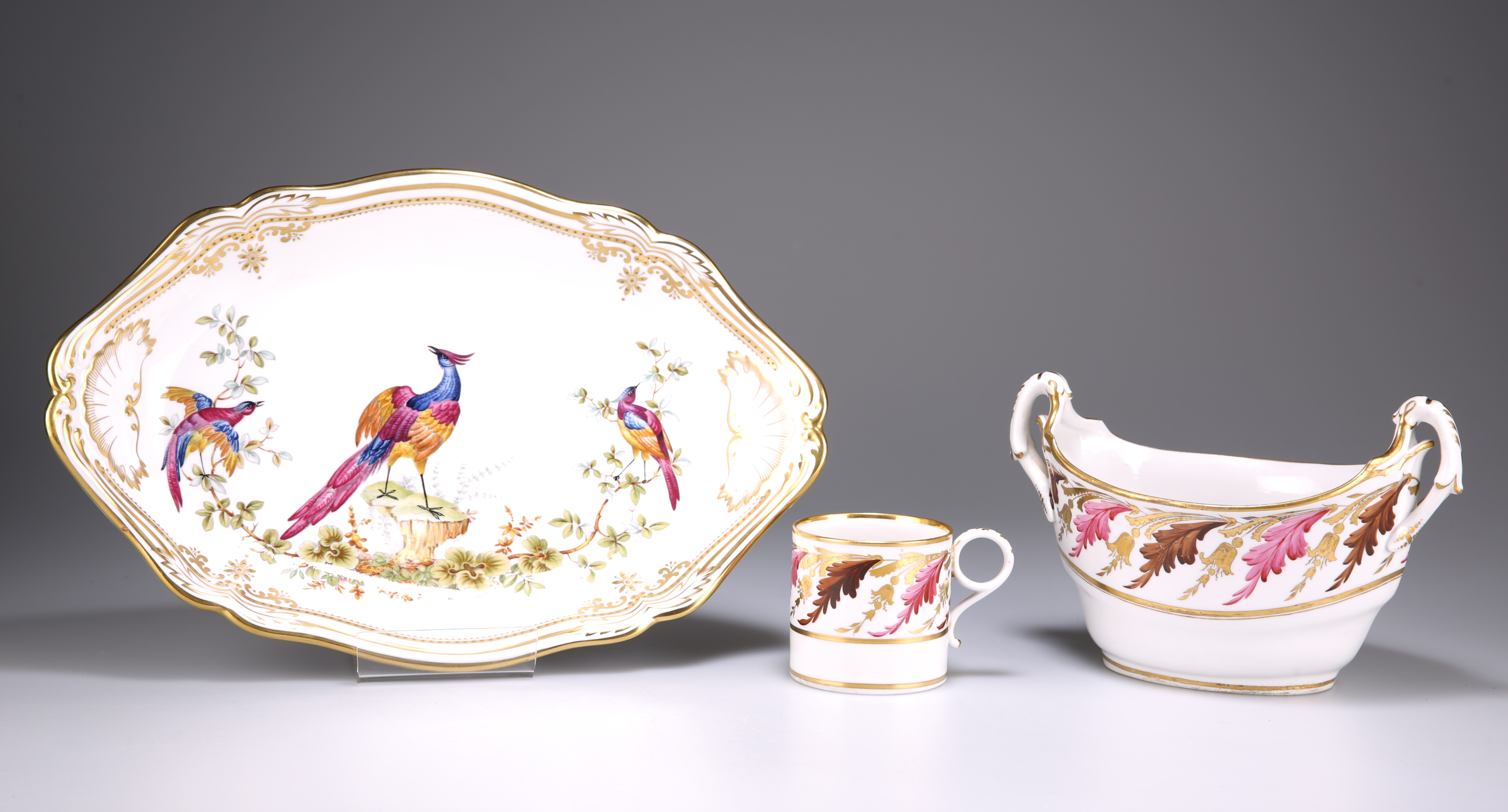 A BARR, FLIGHT & BARR TWO-HANDLED SUGAR BOWL - Image 2 of 2