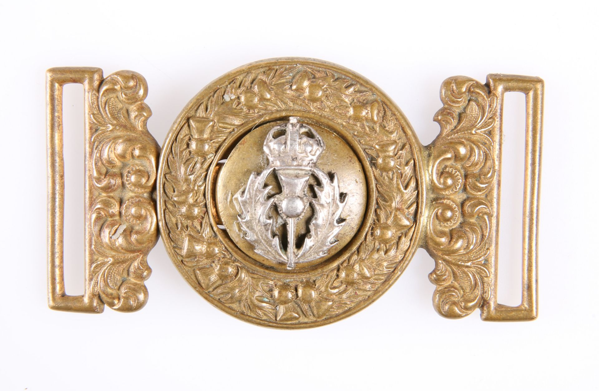 A POST-1902 OFFICERS' PATTERN WAIST BELT CLASP - Image 2 of 2