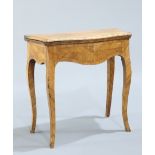 A KINGWOOD CARD TABLE