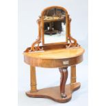 A VICTORIAN MAHOGANY DUCHESS DRESSING TABLE