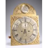 AN 18TH CENTURY 8-DAY LONGCASE CLOCK MOVEMENT