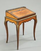 A 19TH CENTURY FRENCH MARQUETRY BUREAU