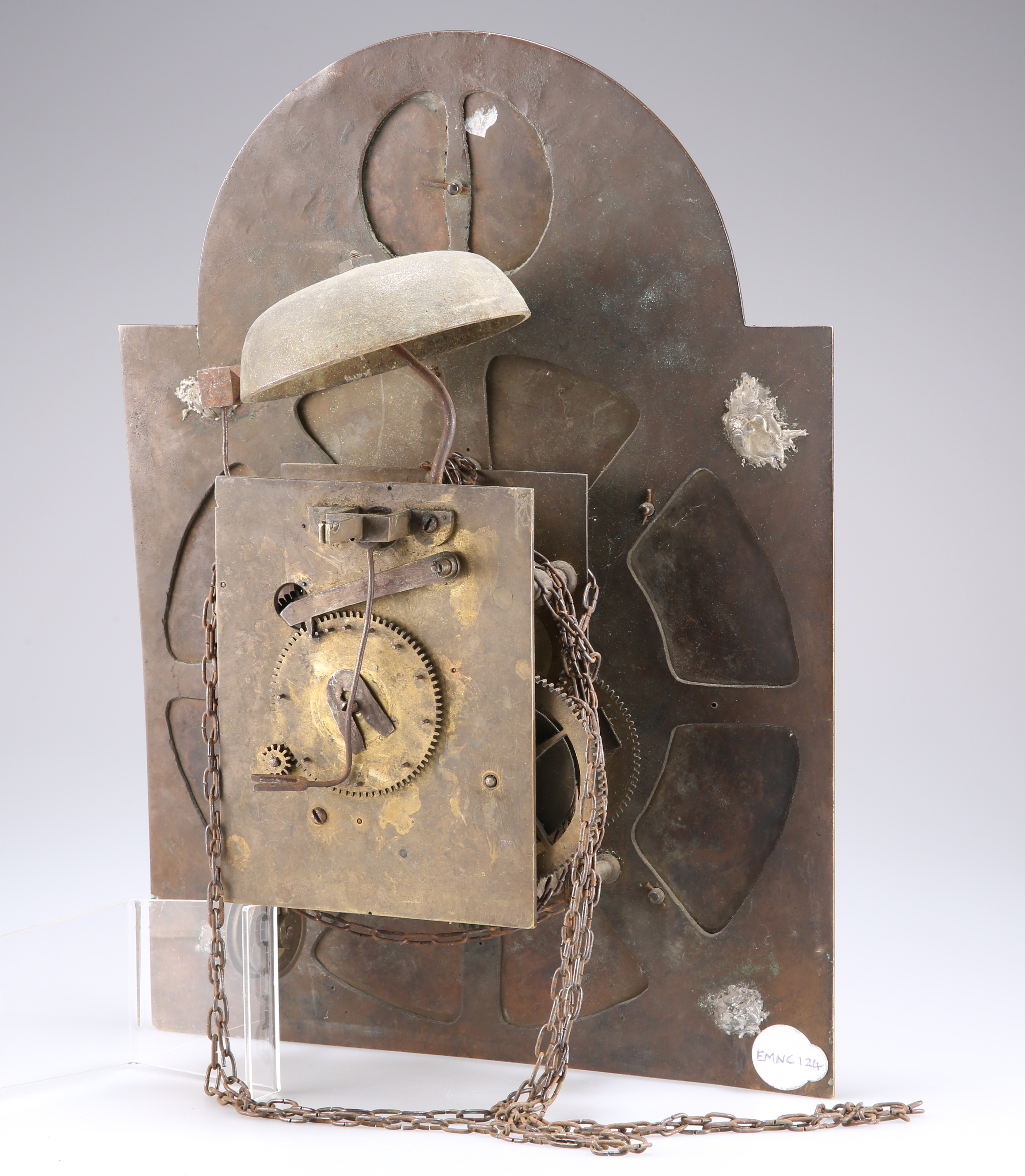 AN 18TH CENTURY 30 HOUR LONGCASE CLOCK MOVEMENT - Image 2 of 3