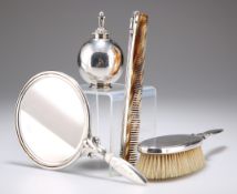 GEORG JENSEN, A DANISH STERLING SILVER DRESSING TABLE SET, DESIGNED BY HARALD NIELSEN