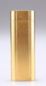 A CARTIER GOLD-PLATED LIGHTER