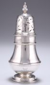 A QUEEN ANNE SCOTTISH SILVER SUGAR CASTER