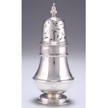 A QUEEN ANNE SCOTTISH SILVER SUGAR CASTER