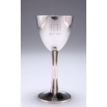 AN ELIZABETH II JUBILEE SILVER GOBLET