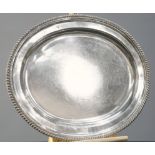 AN OLD SHEFFIELD PLATE MEAT DISH, CIRCA 1820