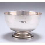 AN EDWARD VII SILVER BOWL