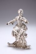 A CONTINENTAL SILVER FIGURE