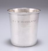 A FRENCH SILVER BEAKER