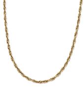 A 9 CARAT GOLD PRINCE OF WALES CHAIN NECKLACE