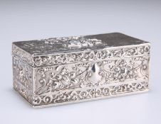 A GERMAN SILVER BOX