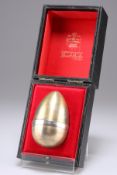 AN ELIZABETH II SILVER-GILT LIMITED EDITION SURPRISE EGG