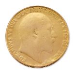 A 1902 EDWARD VII DOUBLE SOVEREIGN £2 COIN