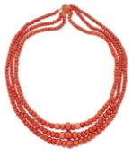 A CORAL NECKLACE