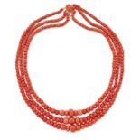 A CORAL NECKLACE