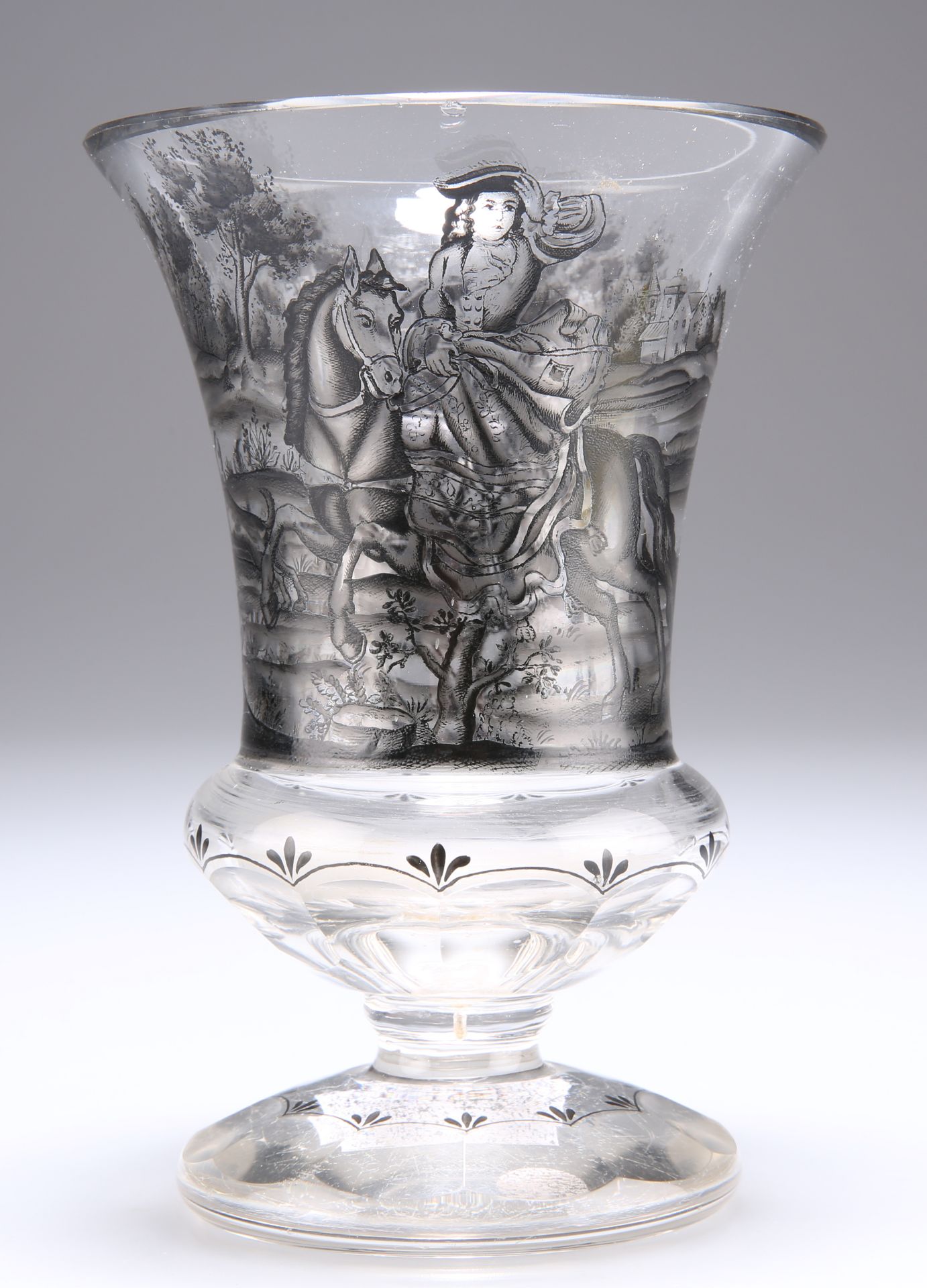 A SCHWARZLOT ENAMELLED DRINKING GLASS - Image 2 of 2