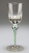 A CONTINENTAL PORT GLASS, CIRCA 1860