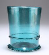 A TURQUOISE BEAKER