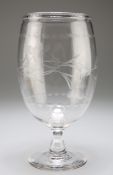 A GLASS VASE OR CELERY VASE, CIRCA 1880