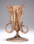 A RARE VENETIAN MURANO GLASS EPERGNE