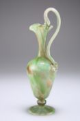 A VENETIAN GLASS JUG OR EWER, CIRCA 1840