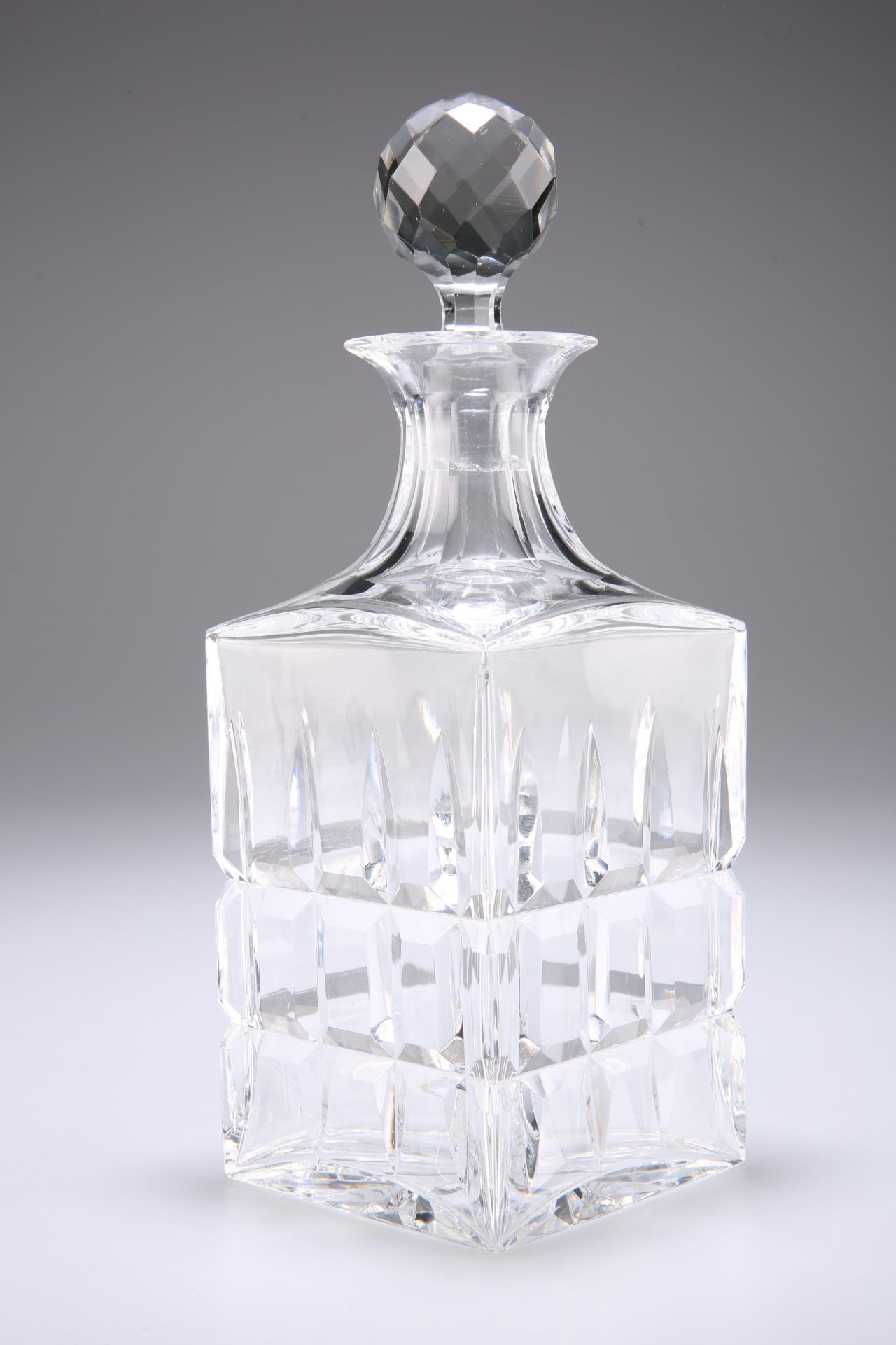 A "MANHATTAN" SAINT LOUIS SIGNED CRYSTAL DECANTER AND STOPPER - Image 2 of 2