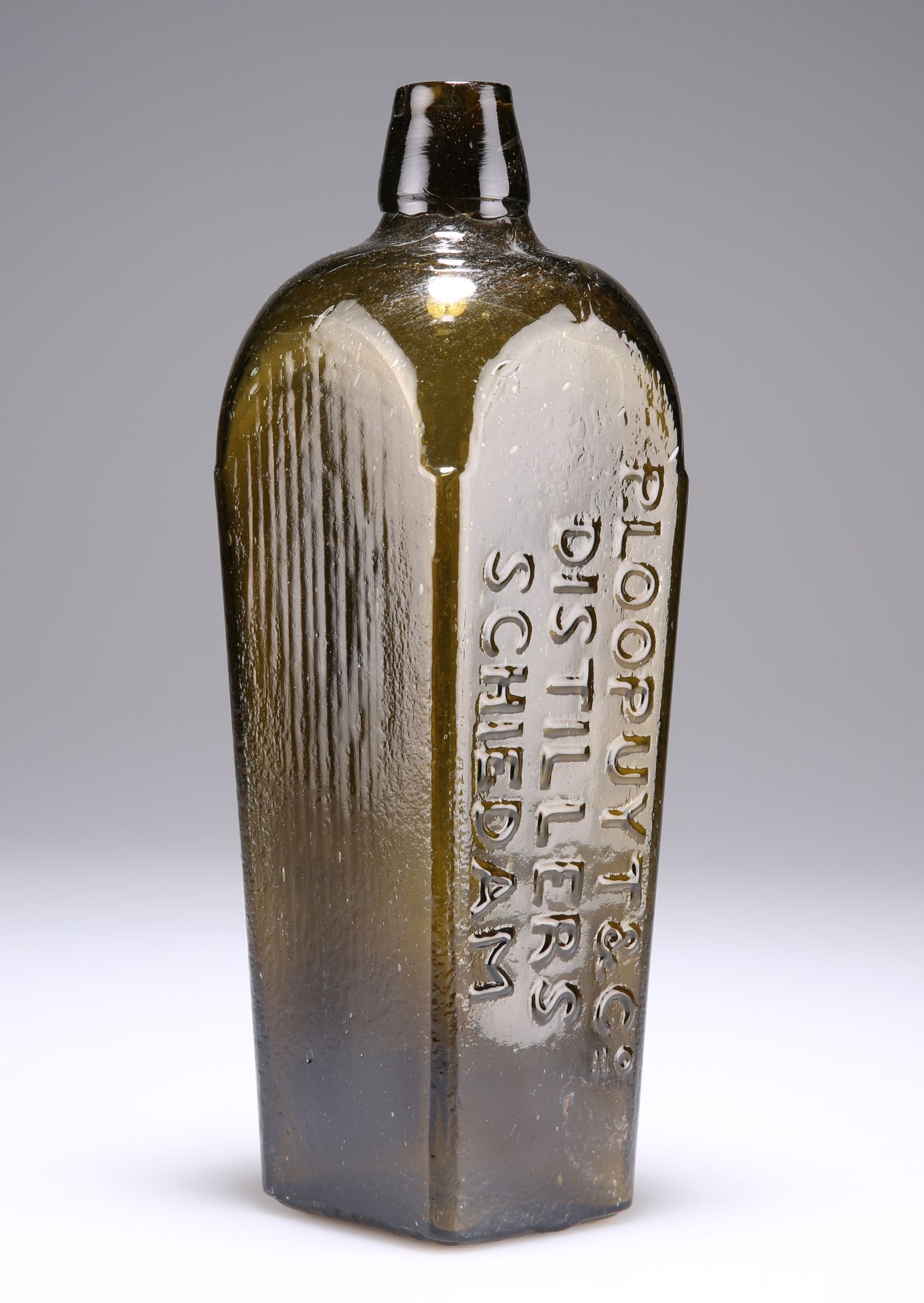 A DUTCH GENEVA GIN BOTTLE