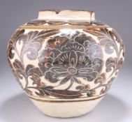 A JIN DYNASTY CIZHOU SGRAFFITO JAR