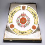 THE GORDON HIGHLANDERS PLATE BY SPODE FOR MULBERRY HALL OF YORK