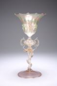 A VENETIAN 'SERPENT STEM' GOBLET