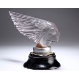 RENÉ LALIQUE (FRENCH, 1860-1945), "VICTOIRE", A CAR MASCOT