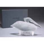 LALIQUE, A MODEL OF A PELICAN