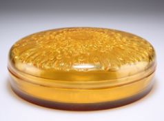 RENE LALIQUE, "TOKIO", A LIDDED BOX