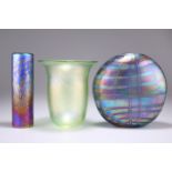 THREE 'GLASFORM' VASES BY JOHN DITCHFIELD