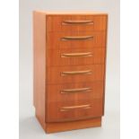G PLAN A TEAK CHEST OF DRAWERS