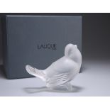 LALIQUE, A MODEL OF A SPARROW