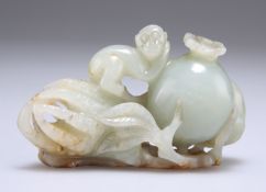 A CHINESE JADE CARVING