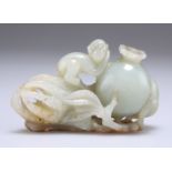 A CHINESE JADE CARVING