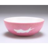 A SMALL CHINESE PORCELAIN SHALLOW BOWL