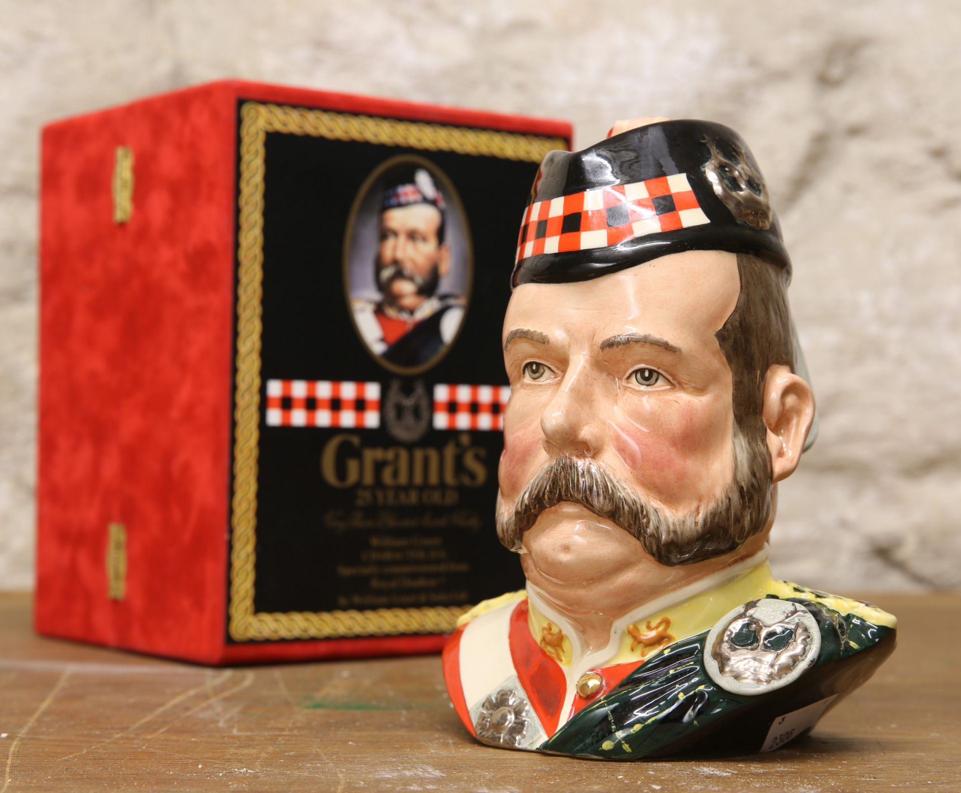 1 GRANT’S SPECIAL WHISKY JUG (70cl BOTTLED AT 40% abv) CONTAINING A 25 YEAR OLD SPECIAL, RARE BLEND