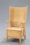 AN OAK ORKNEY CHAIR BY FRASER ANDERSON, OF KIRKWALL