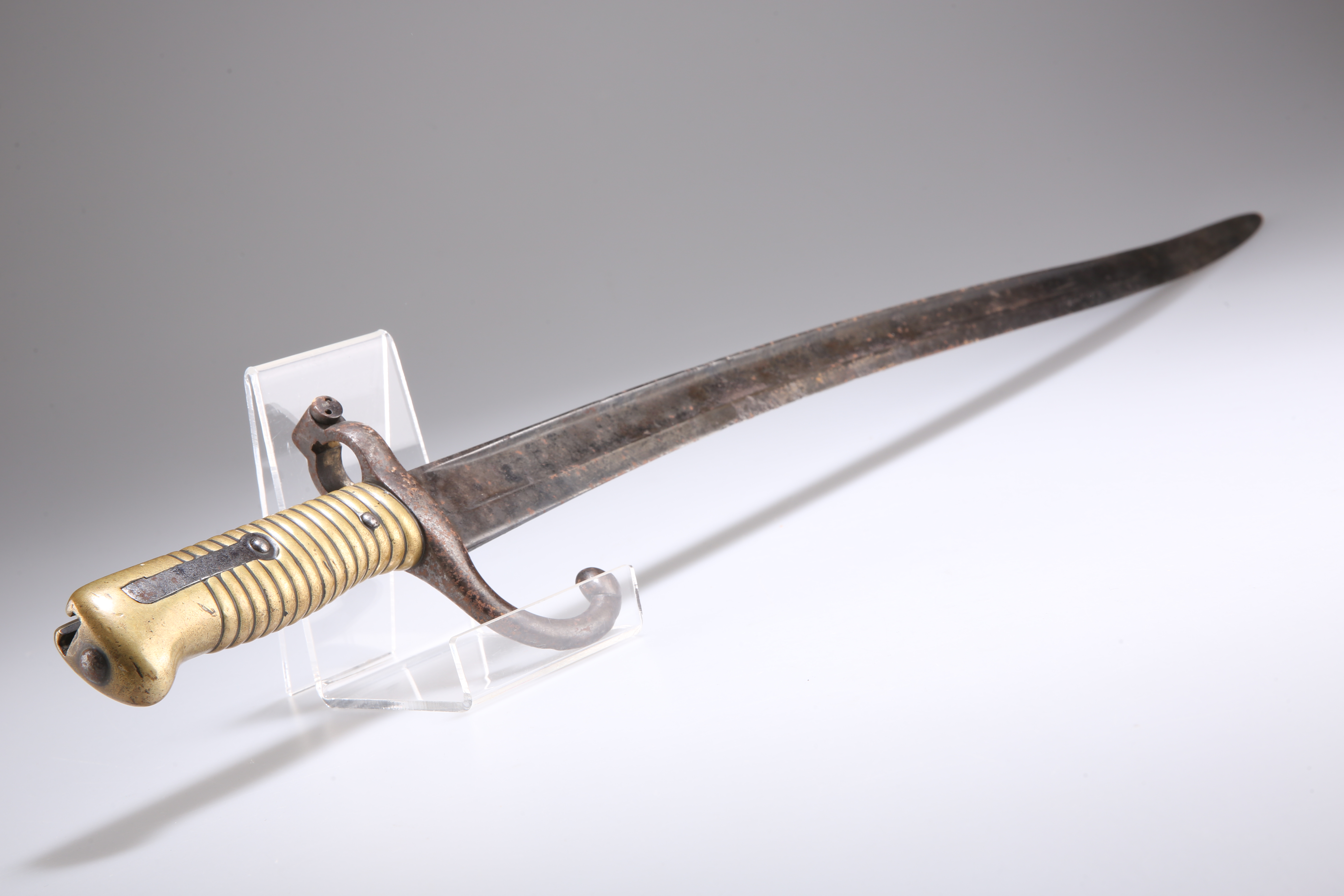 A FRENCH 19TH CENTURY INFANTRY BAYONET