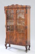 A 19TH CENTURY MAHOGANY BOOKCASE