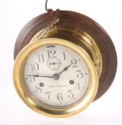 A 19TH CENTURY SETH THOMAS USA BULK HEAD CLOCK