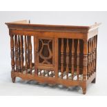 A 19TH CENTURY FRENCH FRUITWOOD PANETIERE